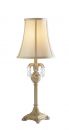 A Traditional Table Lamp in Antique Cream - Shade Included - DISCONTINUED