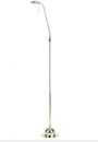 Brass Plated Floor-Standing Reading Light - Adjustable - DISCONTINUED