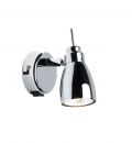 A Single Wall Mounted Spot Light in Polished Chrome ID