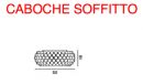FOSCARINI Caboche Soffitto Flush Ceiling Light - Colour Options ID 1