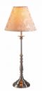 A Simple Table Lamp Complete with Shade - Satin Chrome ID