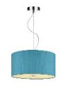 Single Pendant with Silk Shade and Diffuser - BAND A ONLY