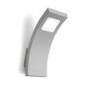 A Curved External Wall Light Finished in Grey - CREE LED - DISCONTINUED