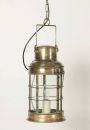 Handmade Watchman's Lamp with Light Antique Finish ID
