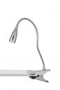A Fully Adjustable LED Clip-On Lamp in Polished Chrome ID