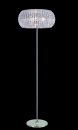 A Floor Standing Lamp with Cut Crystal Shade ID