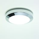 Compact Flush Ceiling or Wall Light in Chrome ID 1
