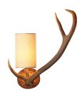 Hand Painted Antler Style Wall Light - Right Facing ID