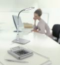 A Modern LED Desk Lamp with a Square Head ID