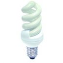 11 > 60 Watt E27 Edison Screw Spiral Low-Energy Lamp ID