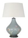 Jenny Worrall Pink Orchid - Hand-Painted Table Lamp ID DISCONTINUED