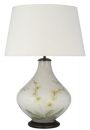 Jenny Worrall Cream Orchid - Hand-Painted Table Lamp ID DISCONTINUED