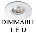WHITE COB Dimmable 8 Watt LED Downlighter - DISCONTINUED 1
