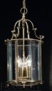 Bronze Lantern with Bevelled Edge Glass ø26cm - DISCONTINUED
