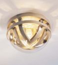 Contemporary Outdoor Ceiling Light Graphite Finish ID