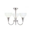Classical Style 3LT Bathroom Chandelier in Chrome ID