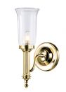 Traditional Bathroom Wall Light in Polished Brass ID