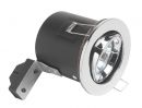 Fire rated 230v CHROME Adjustable downlighter ID