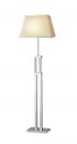 Chrome Floor Lamp complete with Shade ID