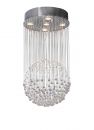 5 Light Pendant Falling Crystal Chandelier - DISCONTINUED