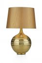 Large Table Lamp complete with Gold Shade - DISCONTINUED