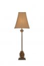 Hand Cast Resin Gold Effect Table Lamp complete with Shade - DISCONTINUED
