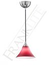 Red Glass Small Sized Single Pendant - DISCONTINUED