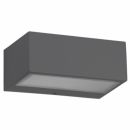 Dark Grey Modern Exterior Up and Down Light - DISCONTINUED