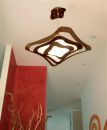 Hand made Italian Chandelier in Gold and Bronze ID 1