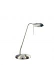 Adjustable Desk Lamp with Dimmer in Satin Chrome - DISCONTINUED