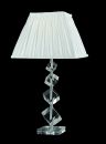 Crystal tTable Lamp complete with Cream Shade ID