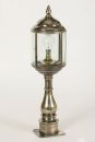 Sold brass pillar lantern- Various colour options ID